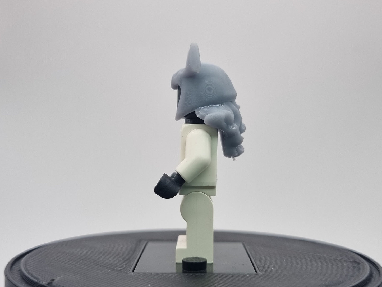 Building toy custom 3D printed female warrior helmet!