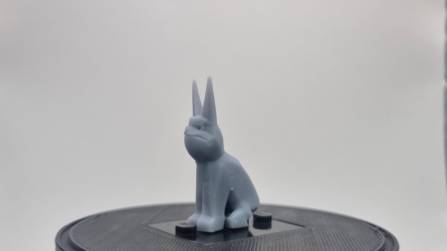 Building toy sitting down space cat!