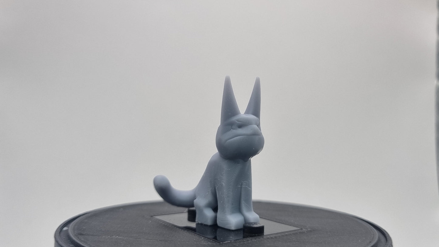 Building toy sitting down space cat!