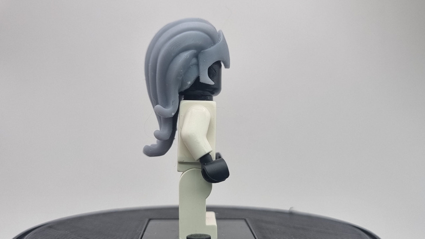 Building toy star super hero with long hair!