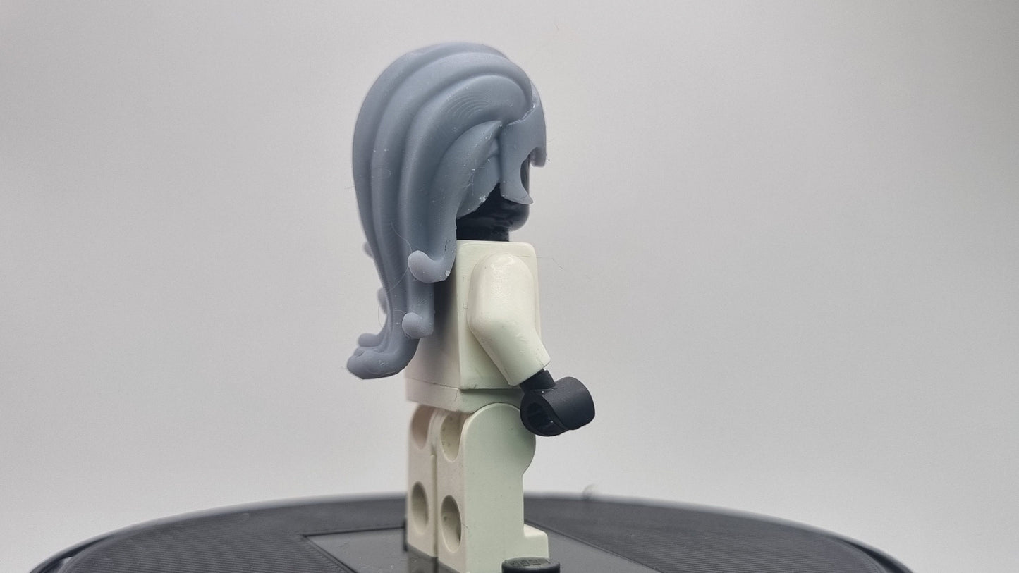 Building toy star super hero with long hair!