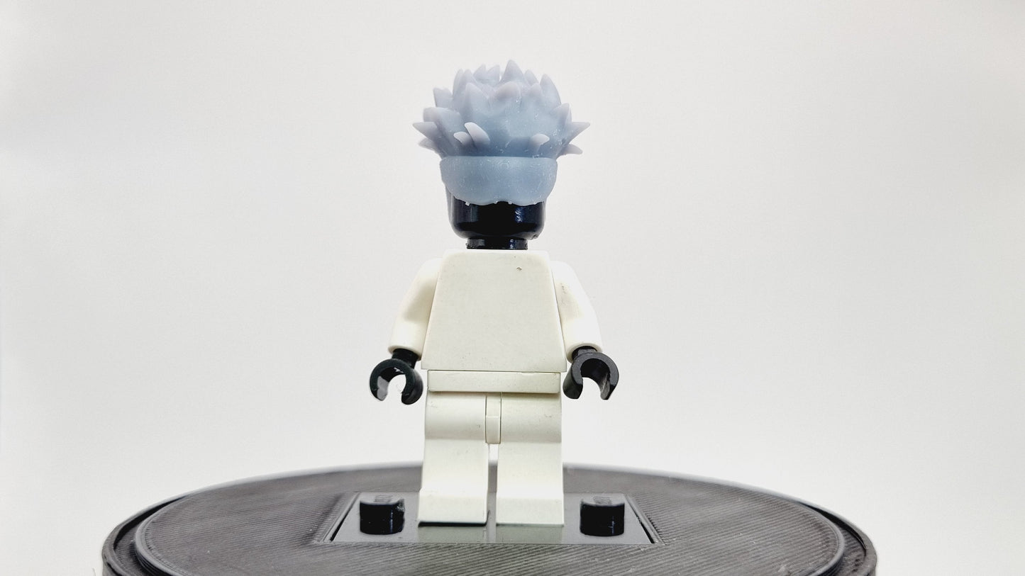 Building toy blind folded ninja sorcerer!