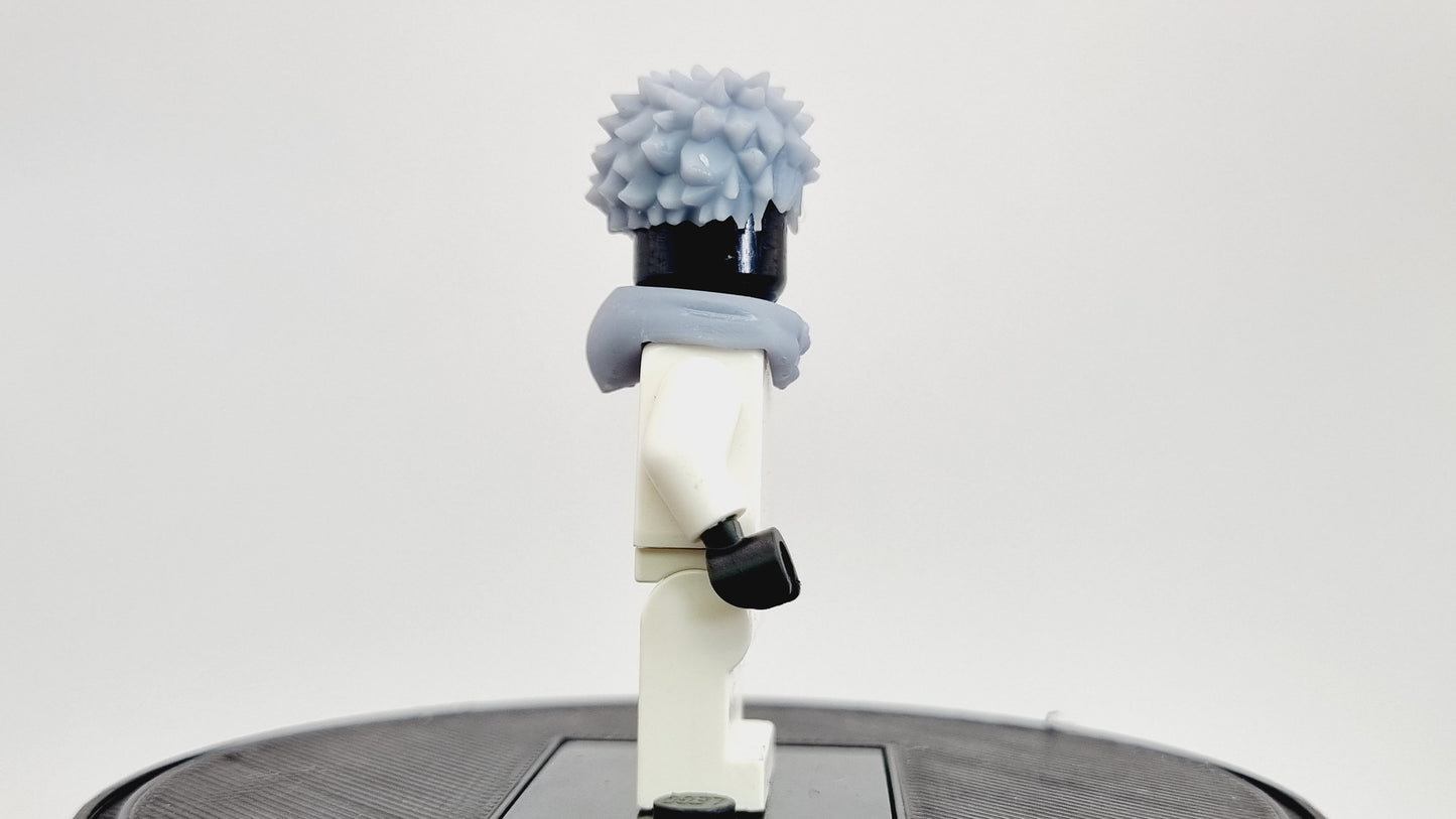 Building toy ninja sorcerer aprentic with devil inside hair piece!