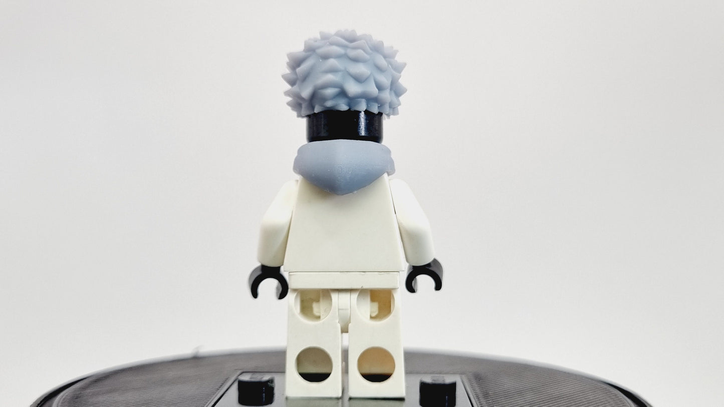 Building toy ninja sorcerer aprentic with devil inside hair piece!