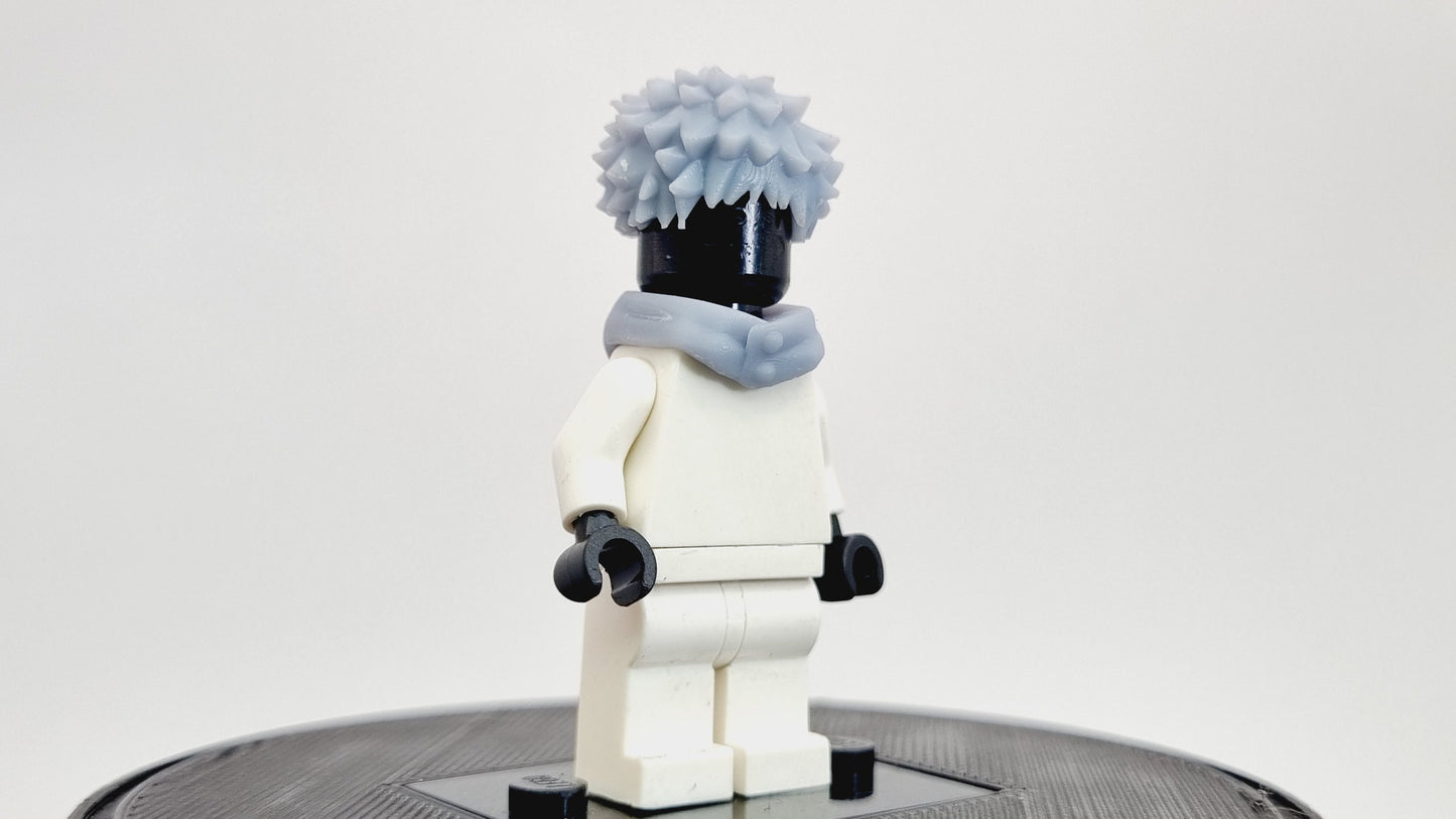 Building toy ninja sorcerer aprentic with devil inside hair piece!