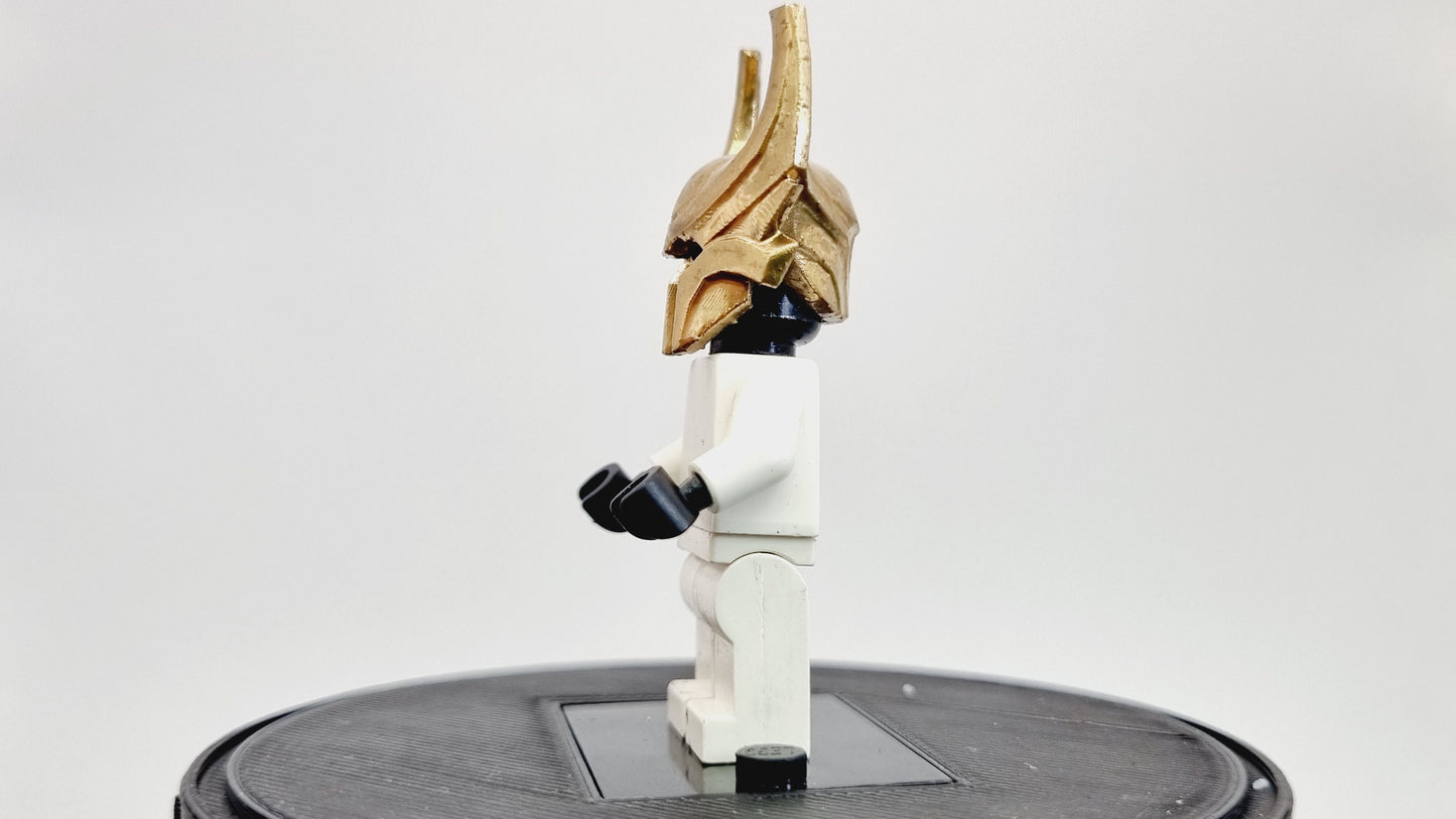 Building toy fully painted gold the all seeing norse super hero!