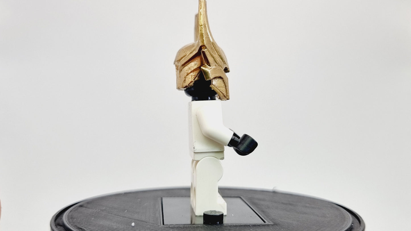 Building toy fully painted gold the all seeing norse super hero!