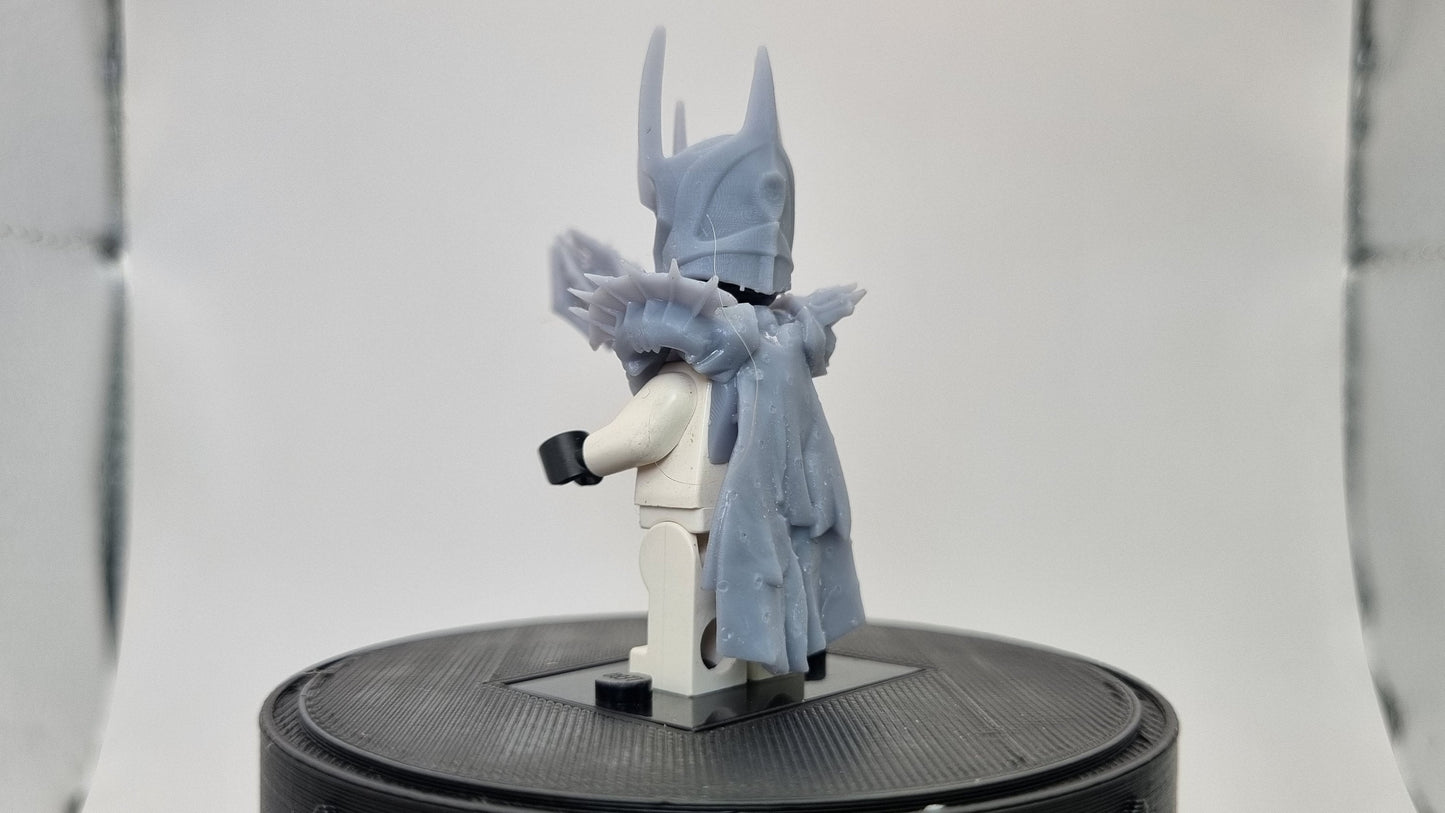 Building toy evil lord with cape!