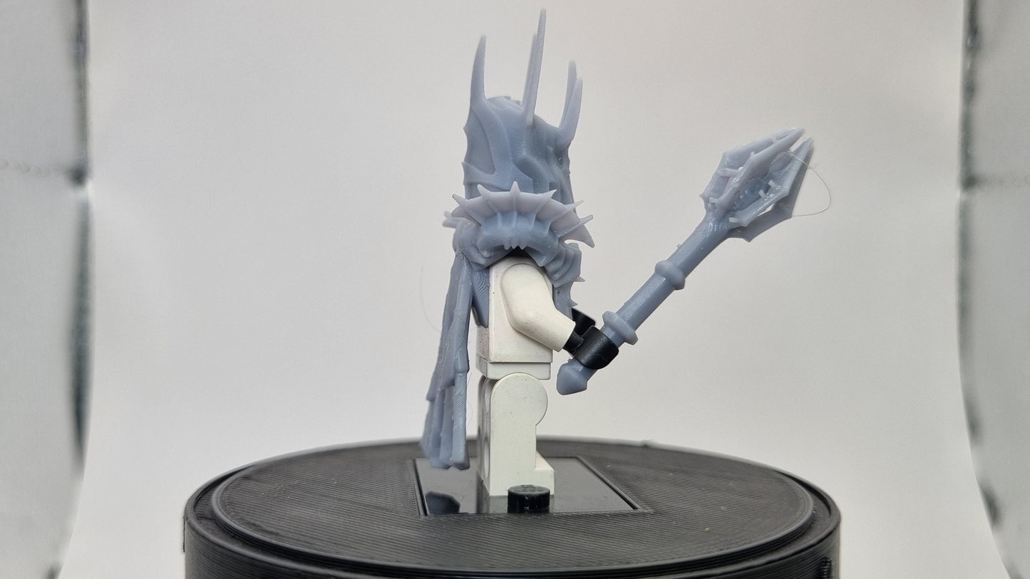 Building toy evil lord with cape!