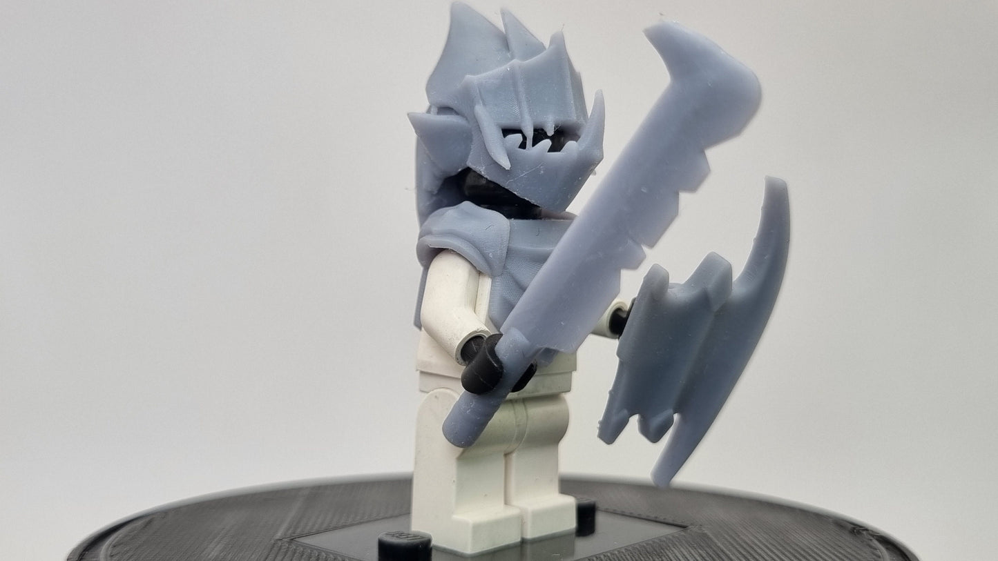 Building toy orc with shield!