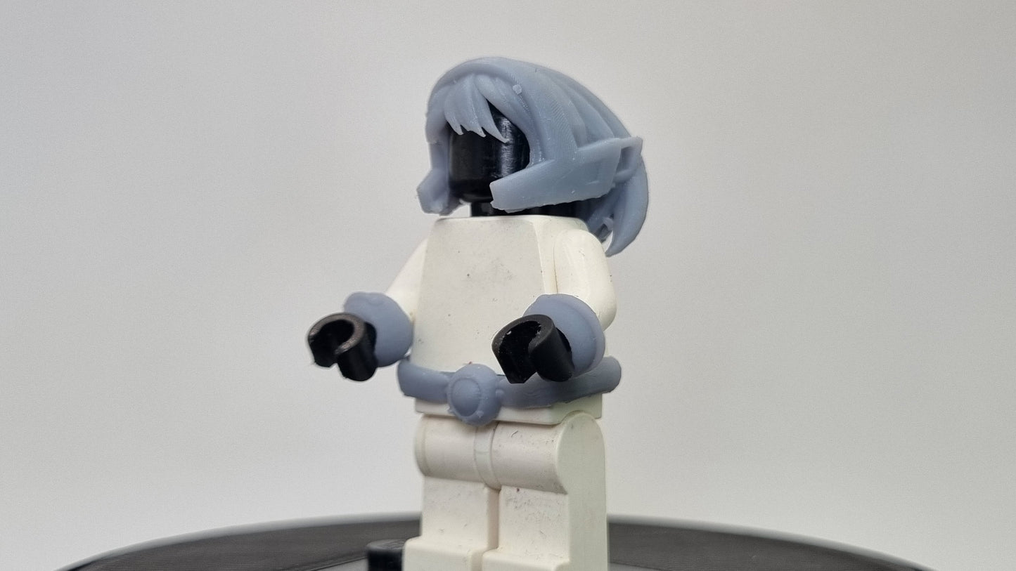 Building toy gravity controlling girl!