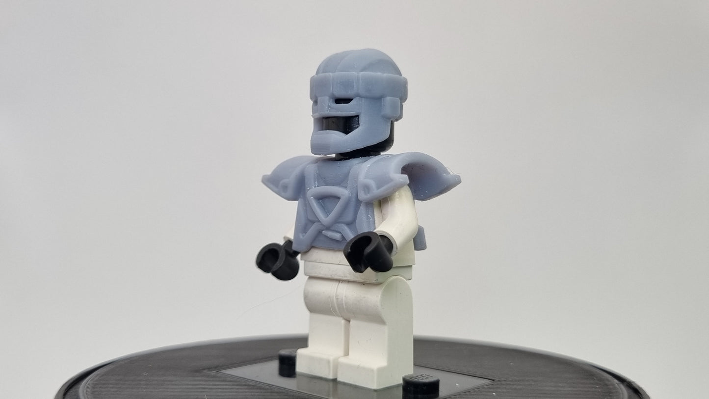 Building toy mutation exteminator armor set!