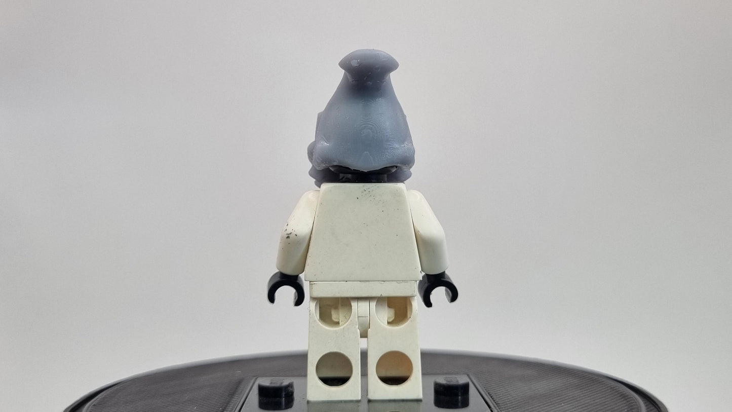 Building toy 3D printed galaxy wars alien with gas mask