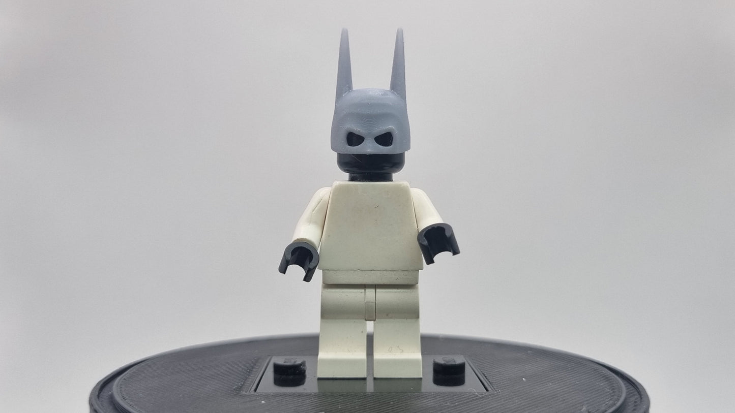 Building toy 3D printed dark pointy ear superhero hair pack v1