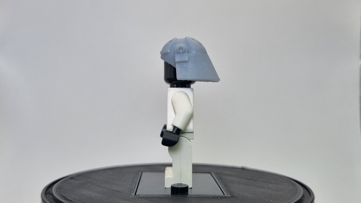 Building toy 3D printed imperial helmet pack