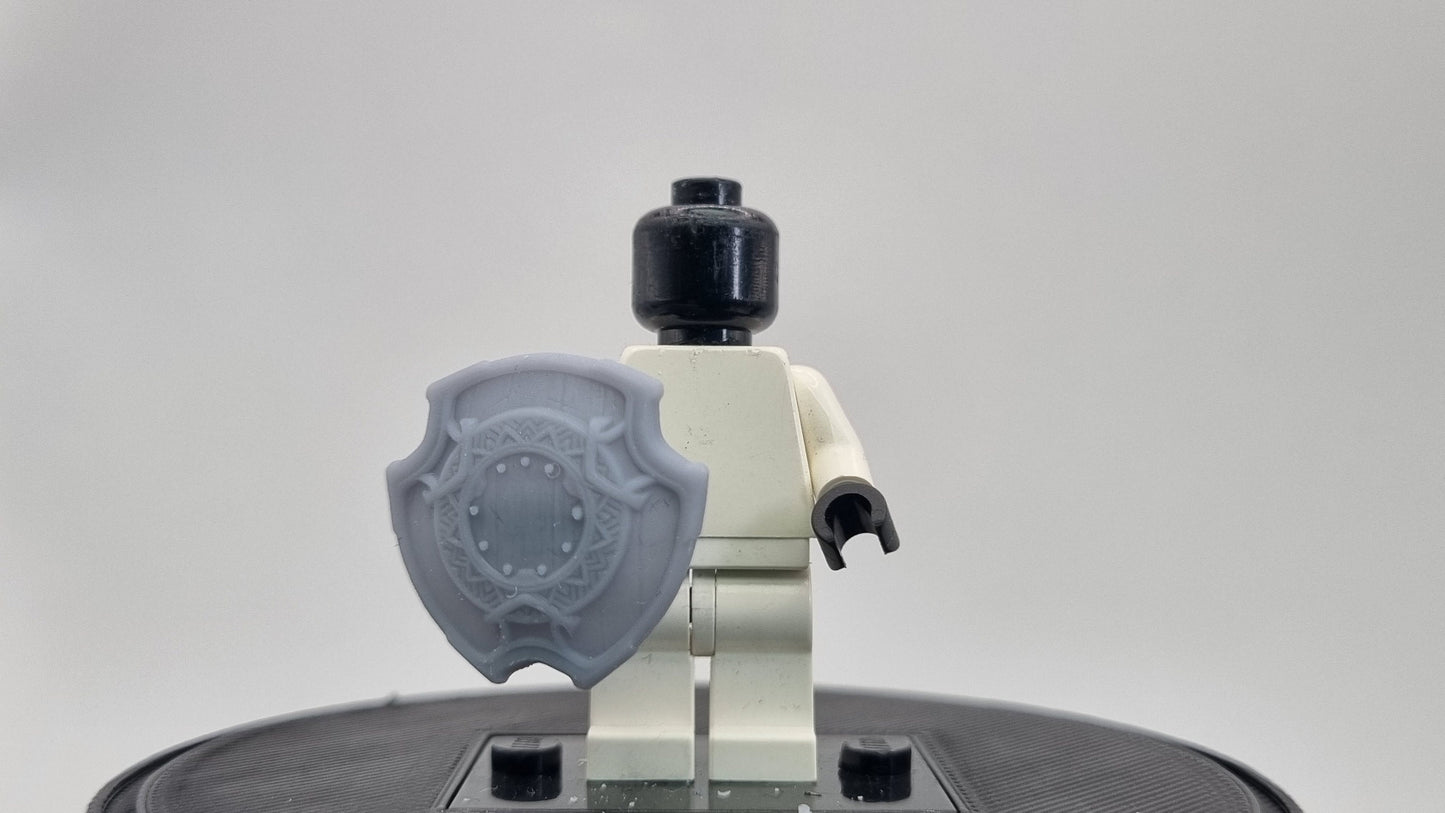 Building toy 3D printed shields pack 1