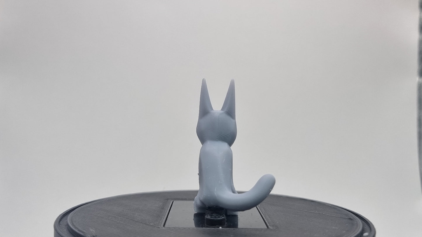 Building toy sitting down space cat!