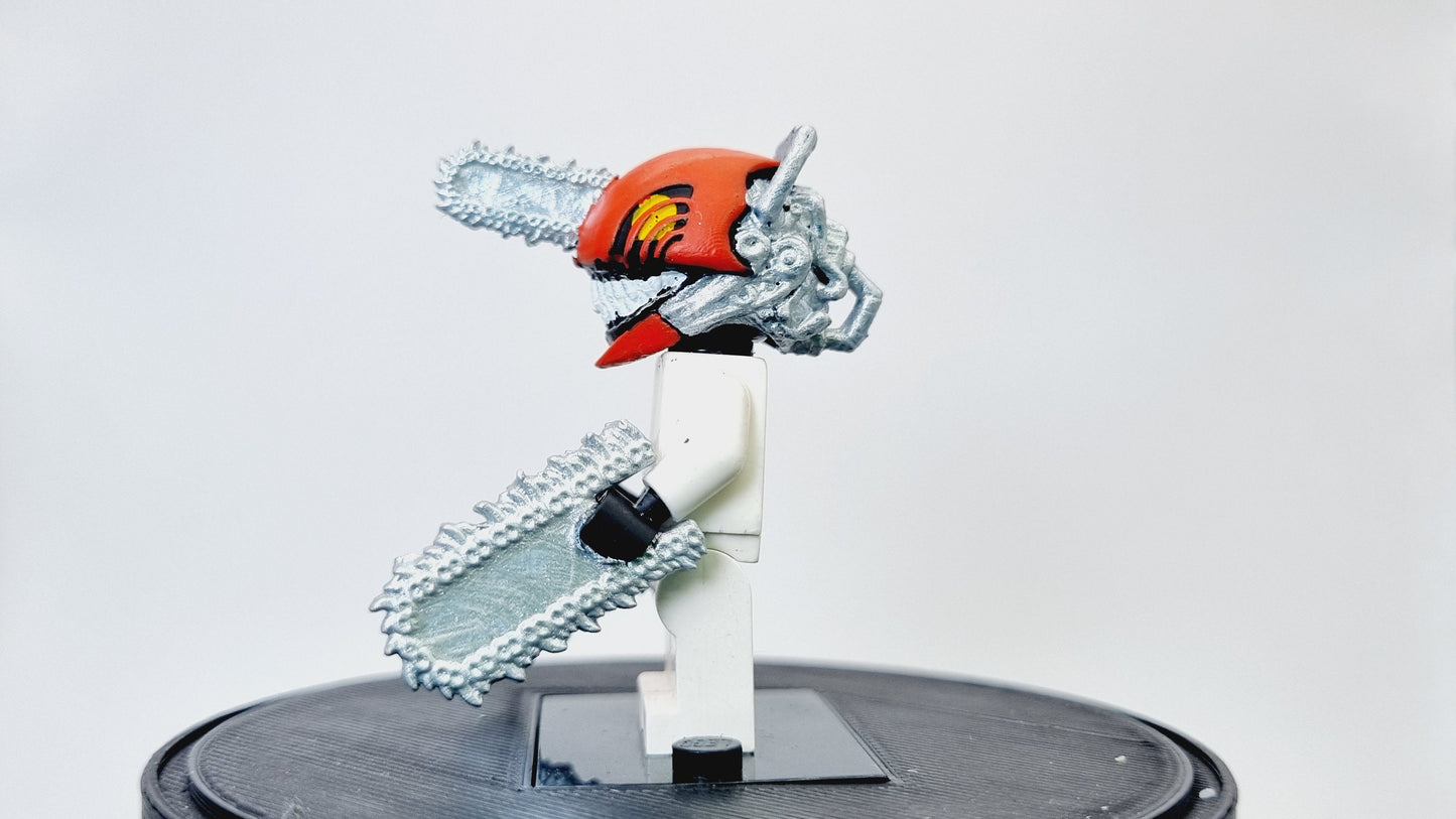 Building toy fully painted simp with cutting tools!