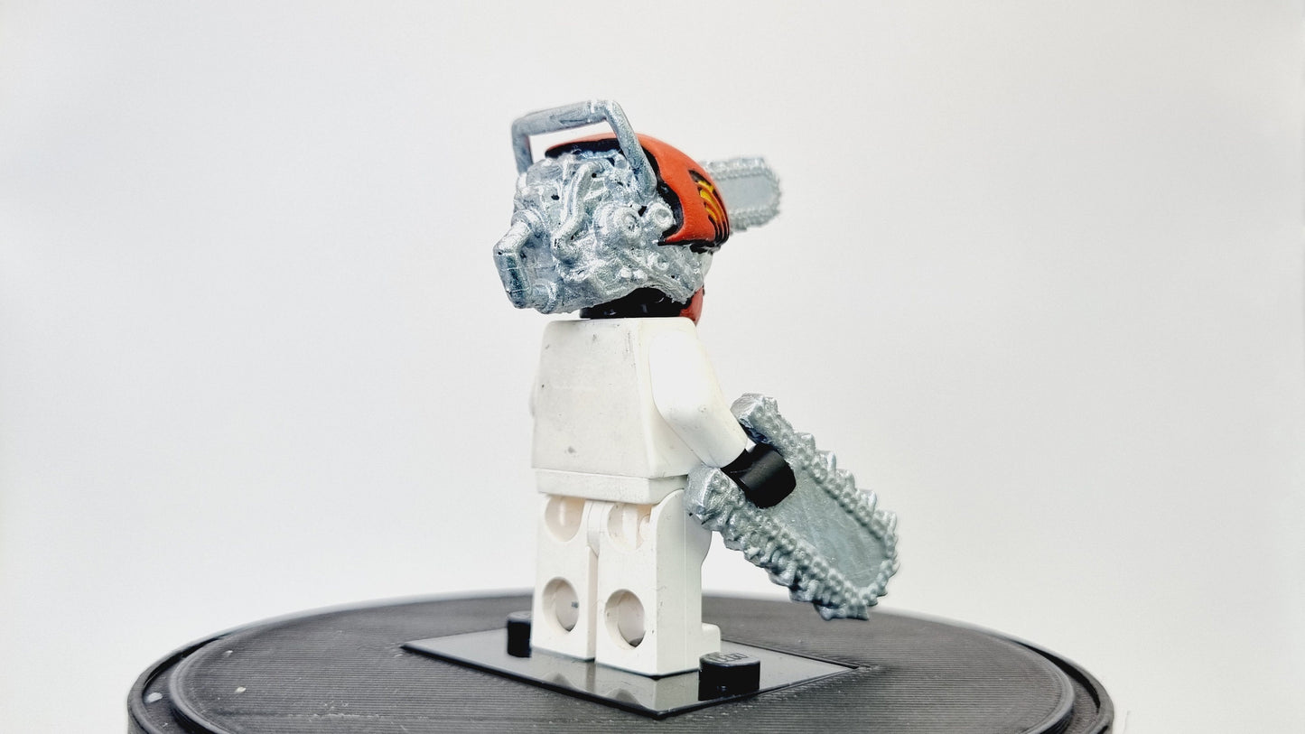 Building toy fully painted simp with cutting tools!