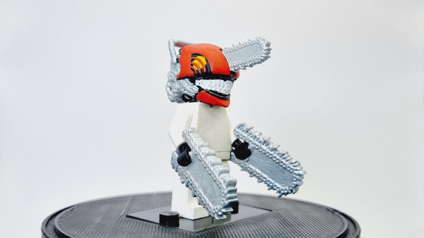 Building toy fully painted simp with cutting tools!
