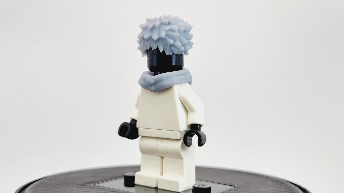 Building toy ninja sorcerer aprentic with devil inside hair piece!