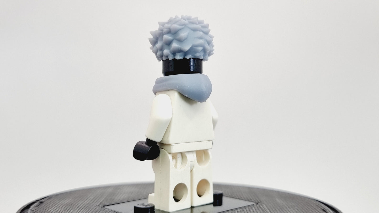 Building toy ninja sorcerer aprentic with devil inside hair piece!