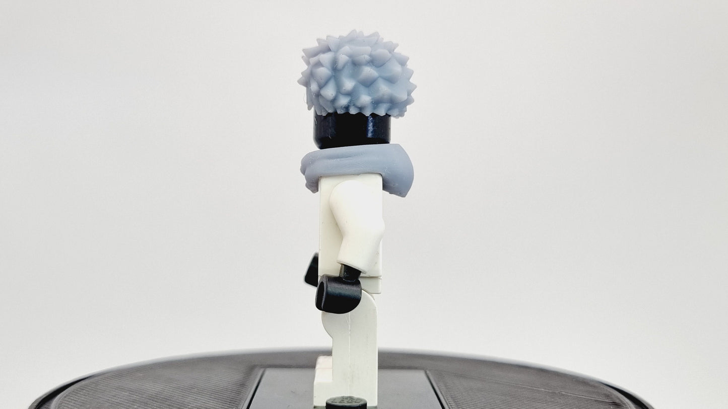 Building toy ninja sorcerer aprentic with devil inside hair piece!