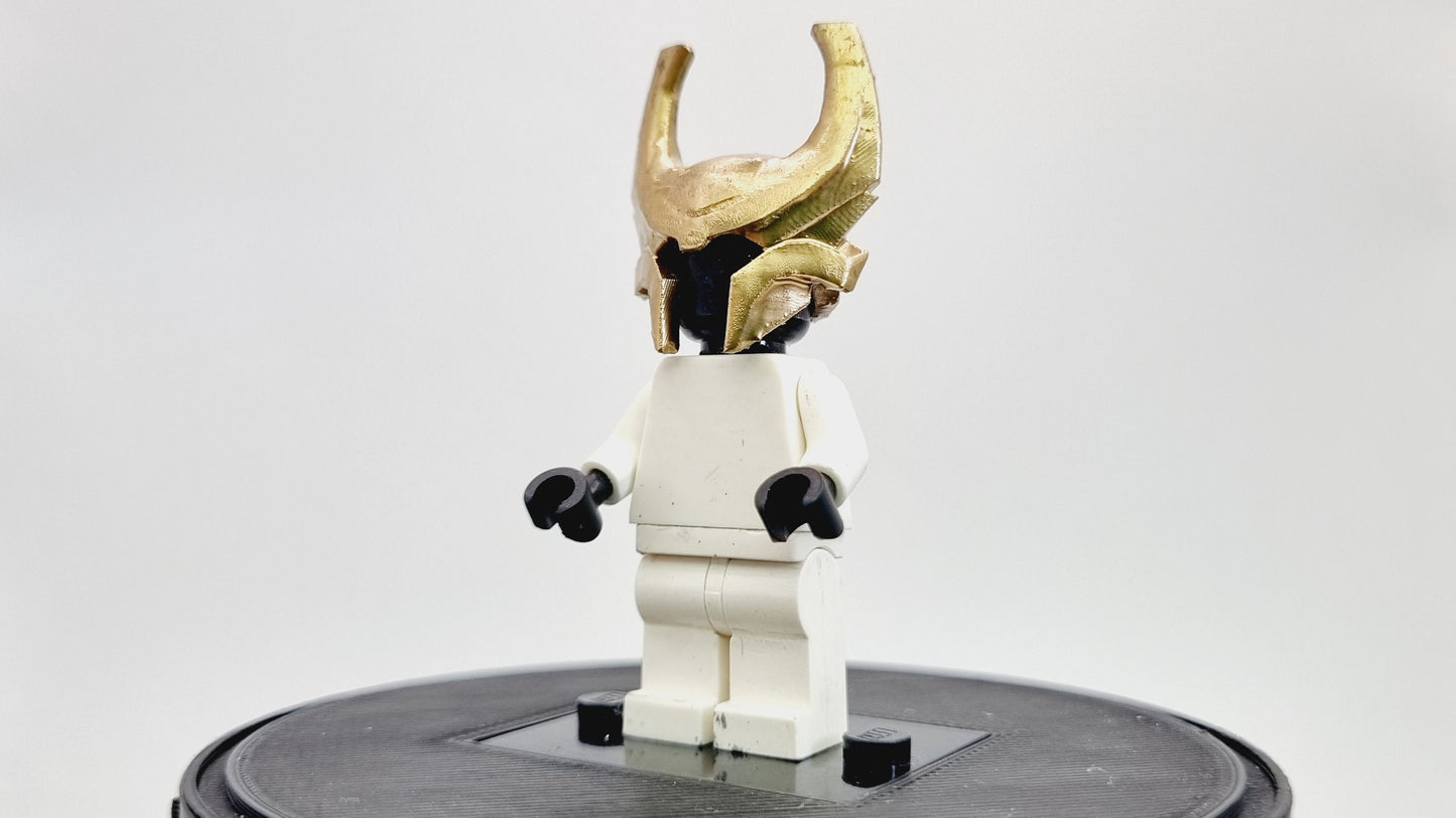 Building toy fully painted gold the all seeing norse super hero!