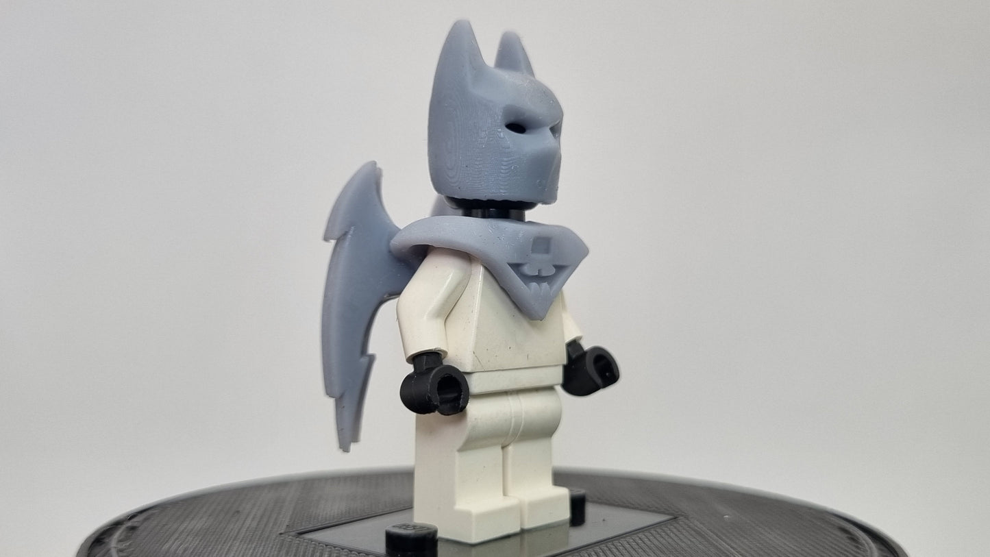 Building toy horned hero with wings!