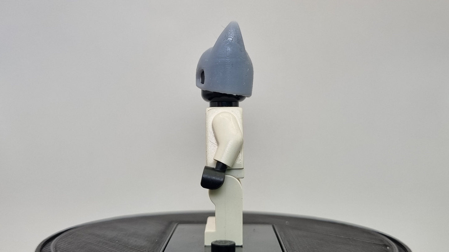 Building toy lazy ear super hero helmet!