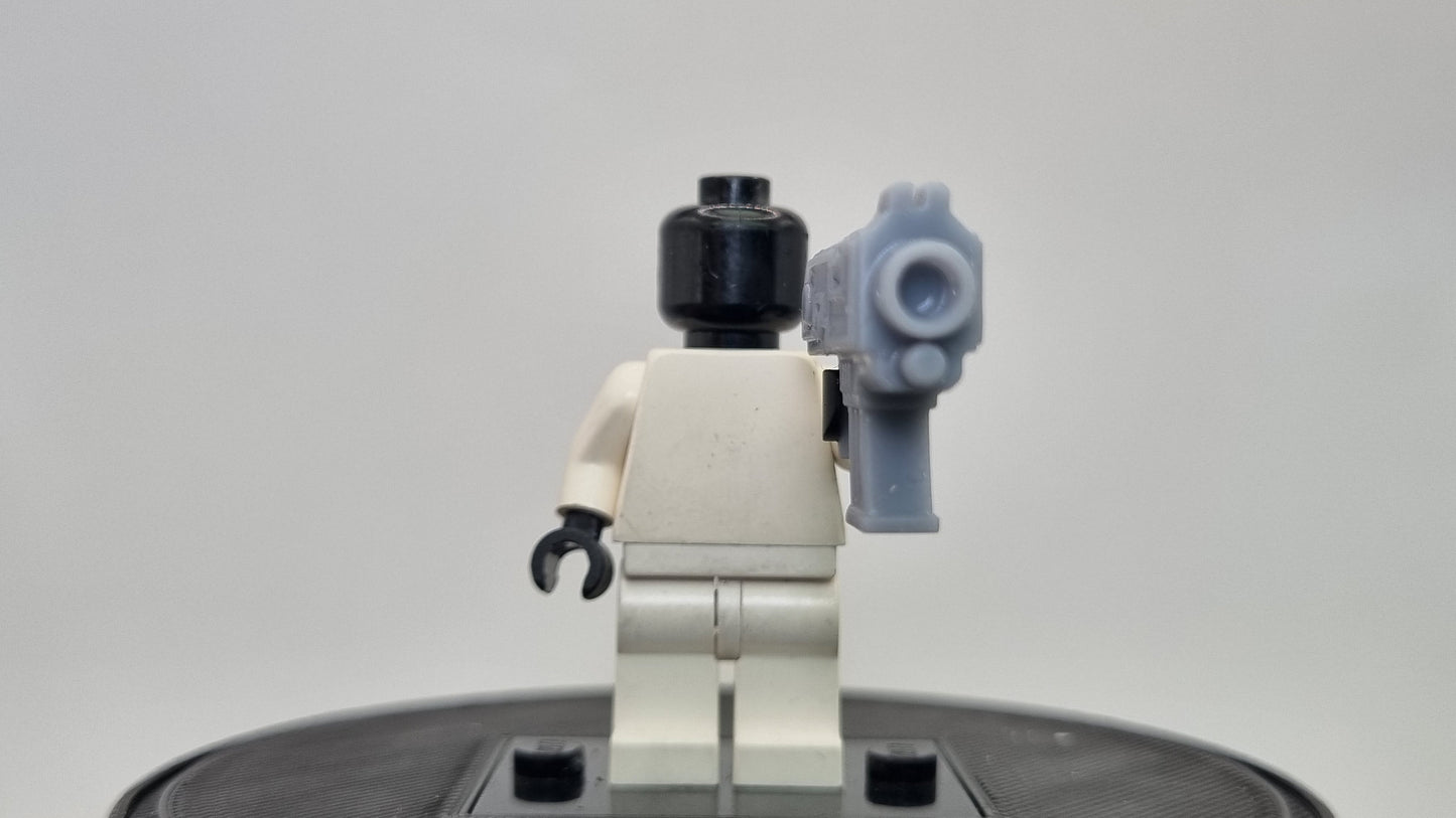 Building toy space warrior big gun!