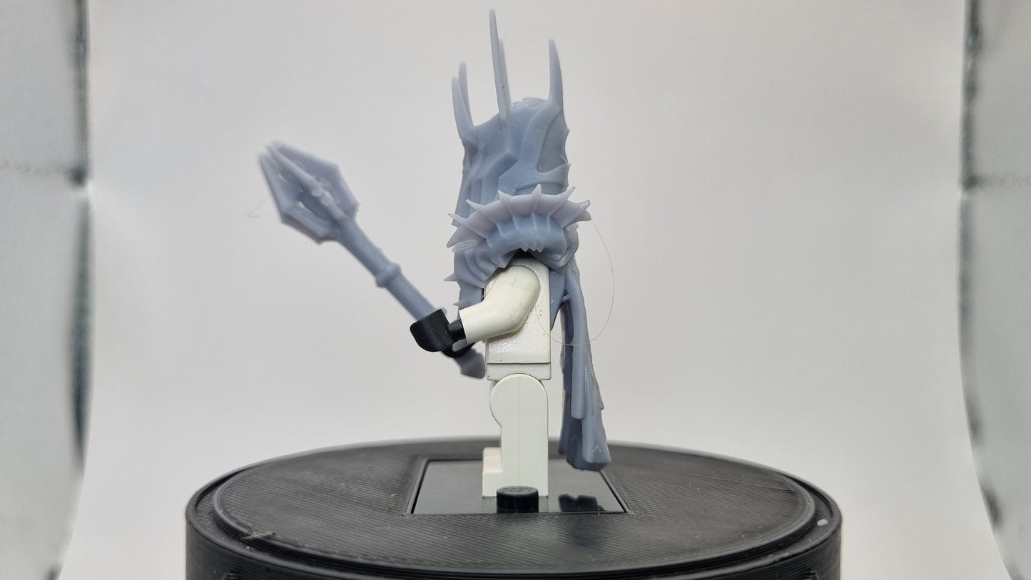 Building toy evil lord with cape!