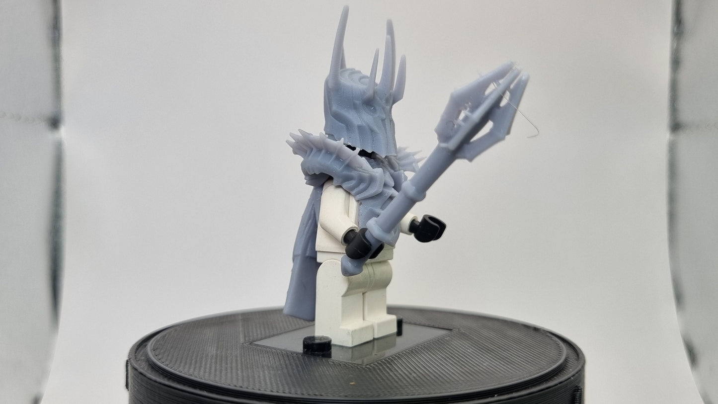 Building toy evil lord with cape!