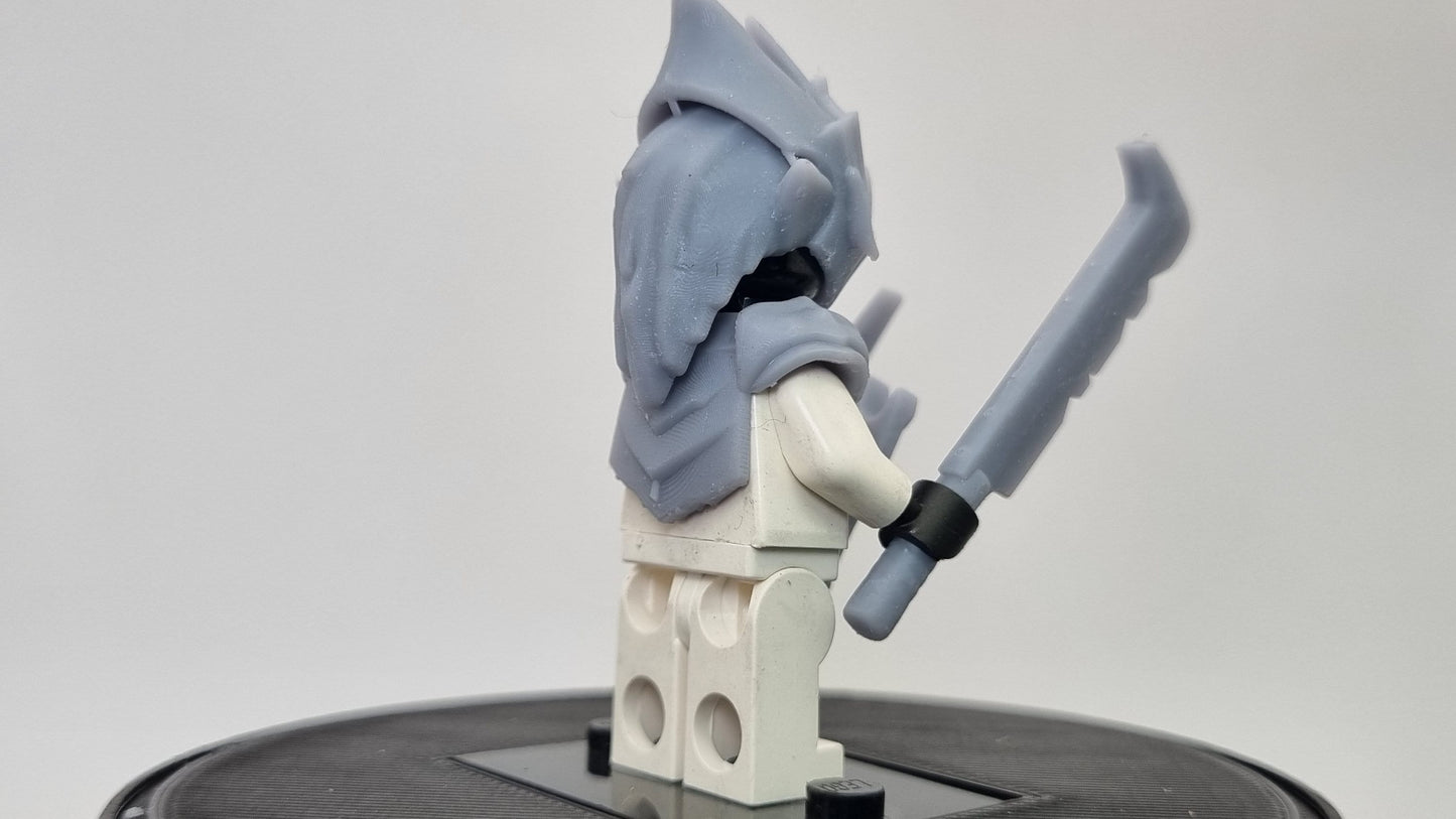 Building toy orc with shield!