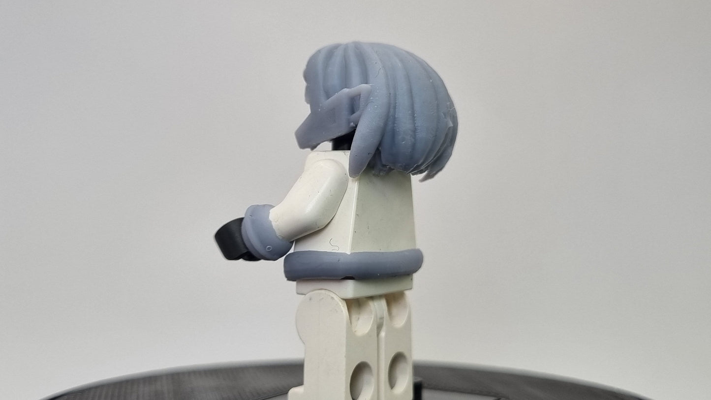 Building toy gravity controlling girl!