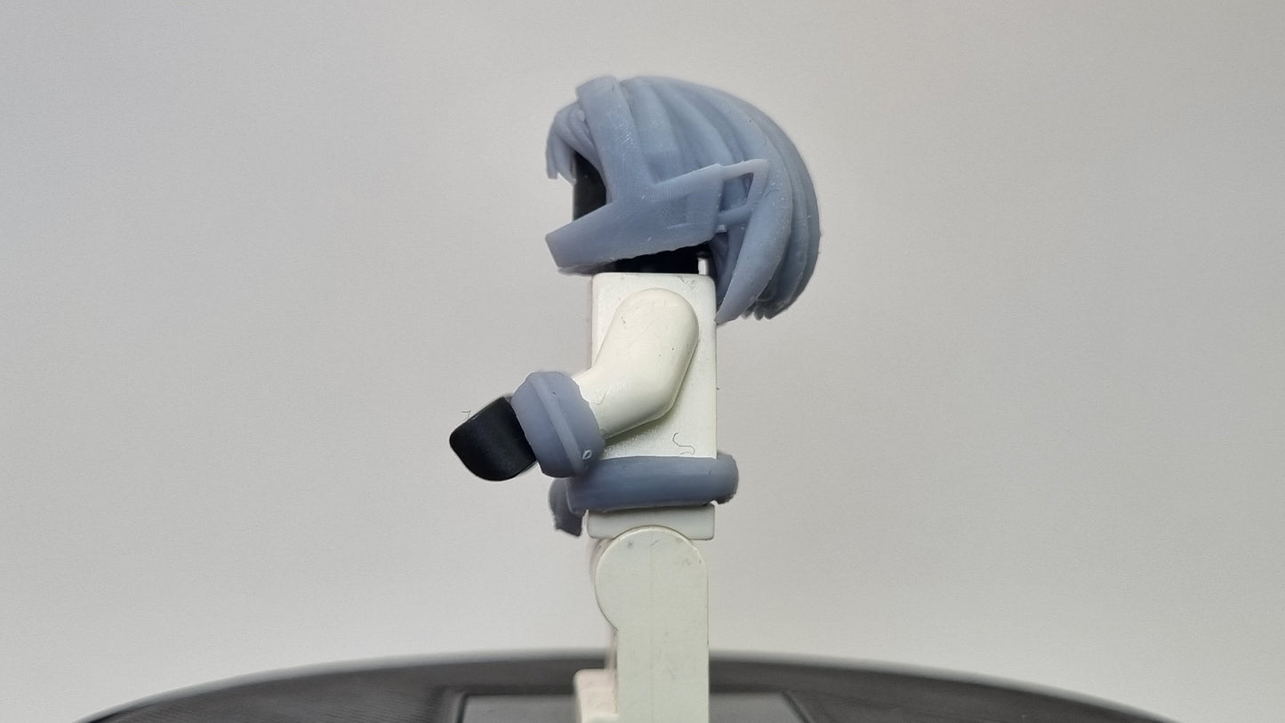 Building toy gravity controlling girl!