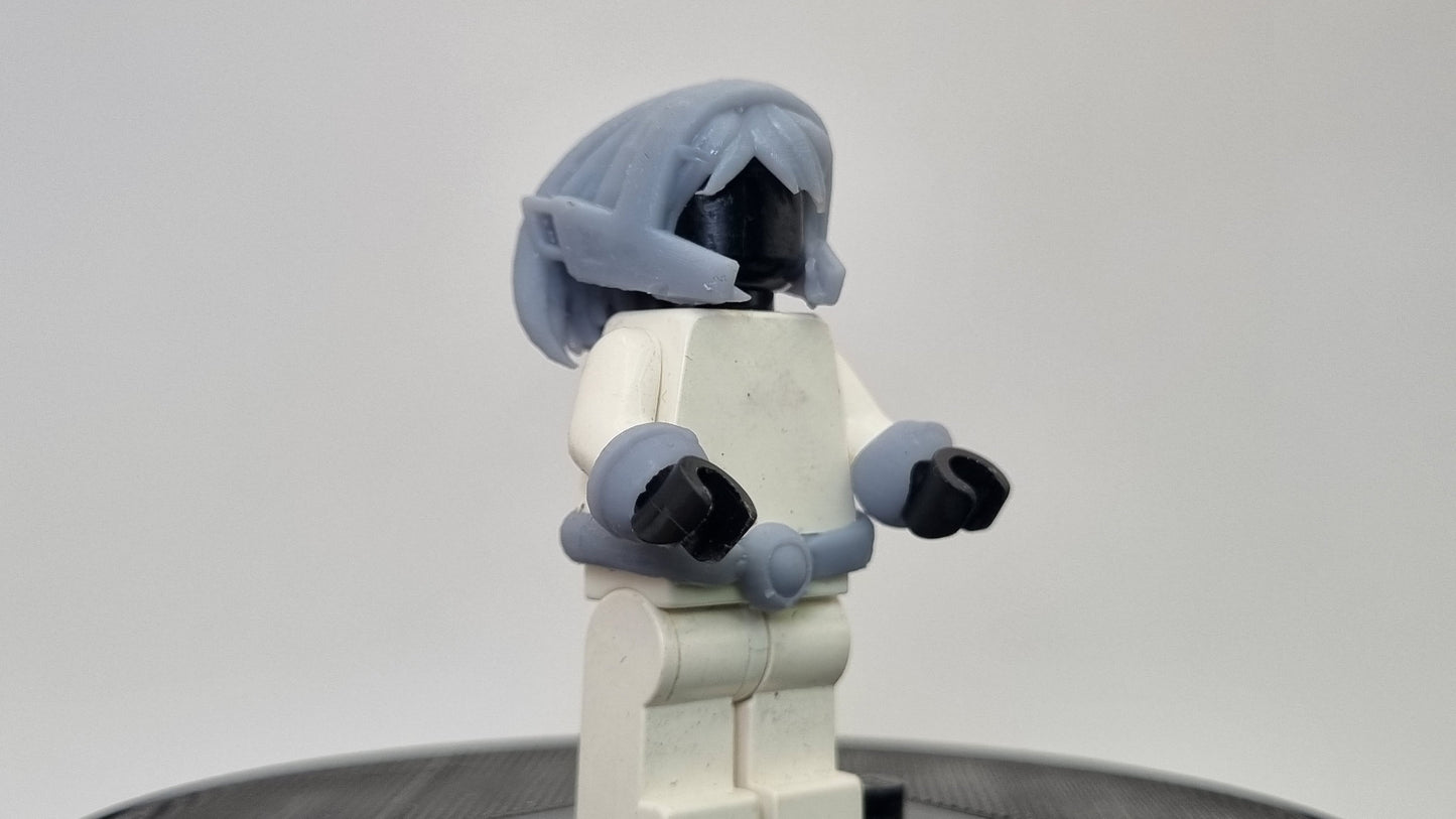 Building toy gravity controlling girl!