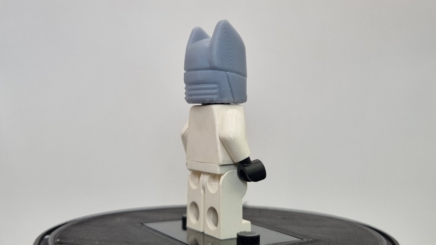 Building toy 3D printed robot bat helmet!