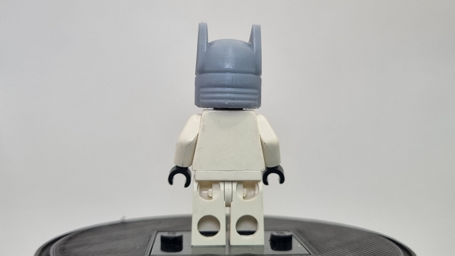 Building toy 3D printed robot bat helmet!