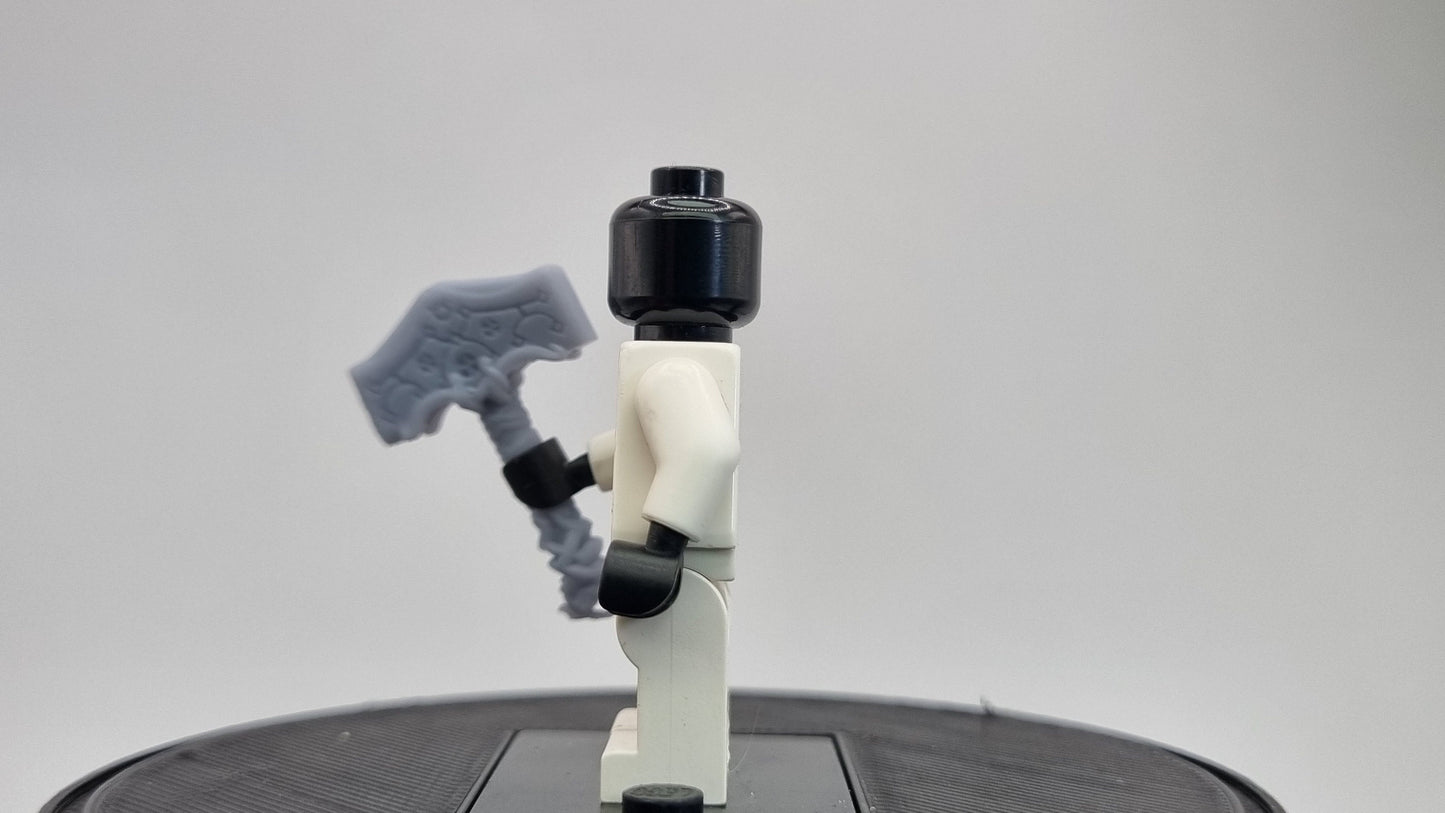 Building toy custom 3D printed lightning hammer!