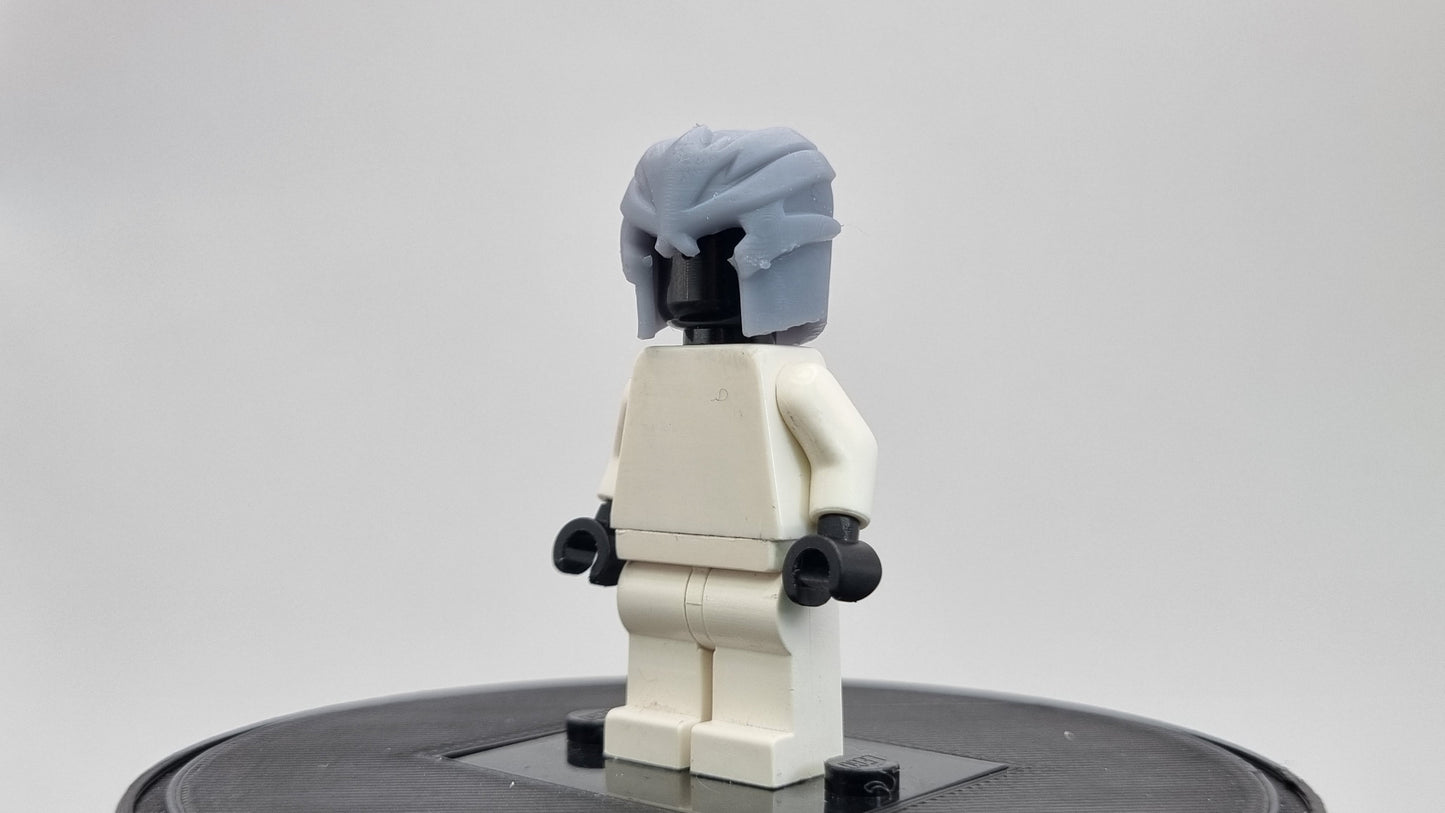 Building toy custom 3D printed super hero leader of a space group!