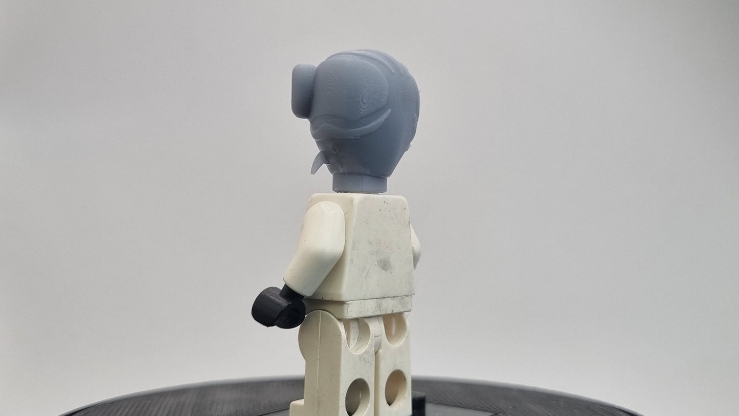 Building toy 3D printed atlantian super hero head!