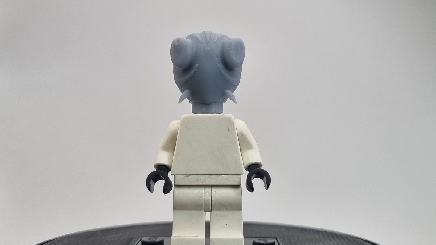Building toy 3D printed atlantian super hero head!