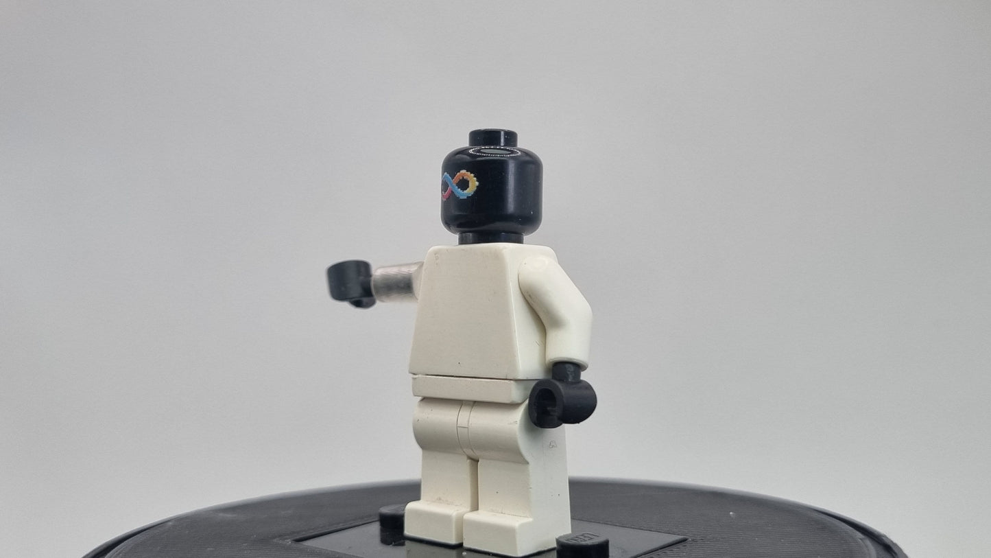 Building toy custom 3D printed posed arm straight!