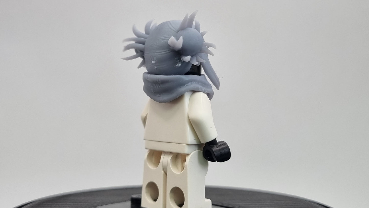 Building toy custom 3D printed crazy anime girl!
