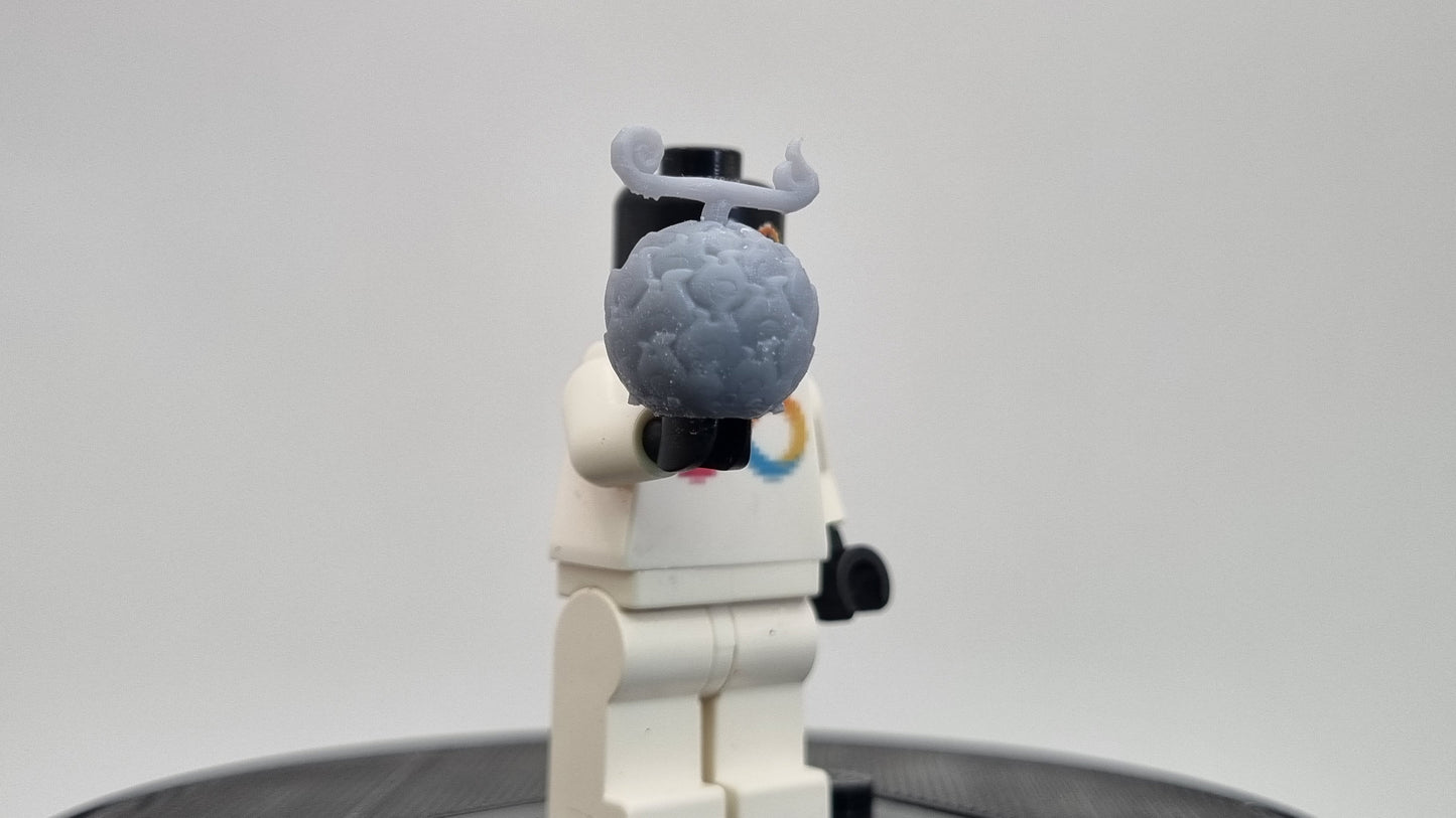 Building toy custom 3D printed fruit that gives you powers!