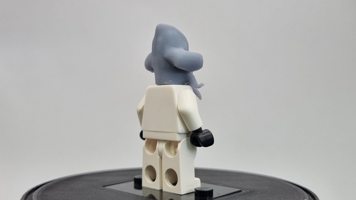 Building toy custom 3D printed galaxy wars tentical beard alien!