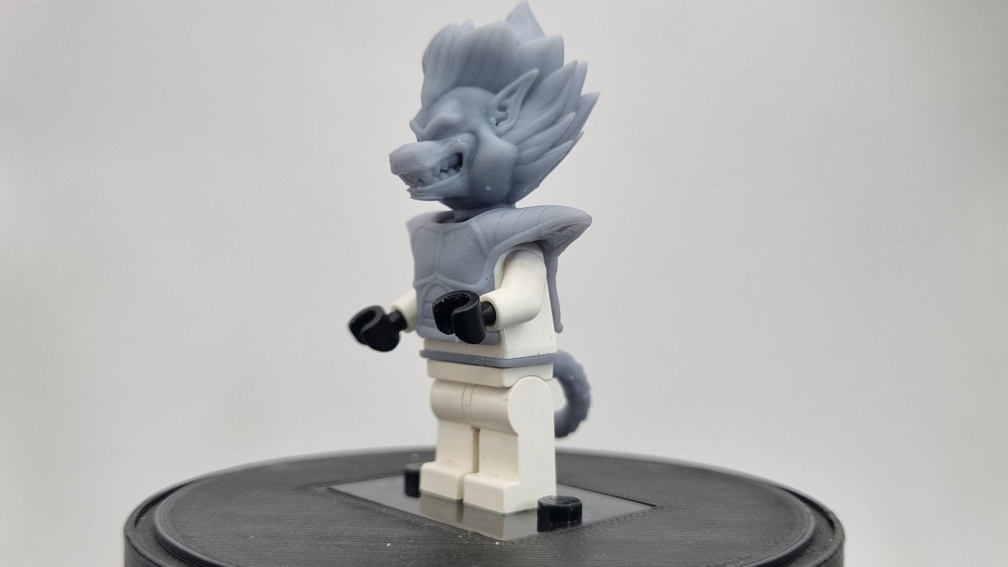 Building toy custom 3D printed ape with armor!