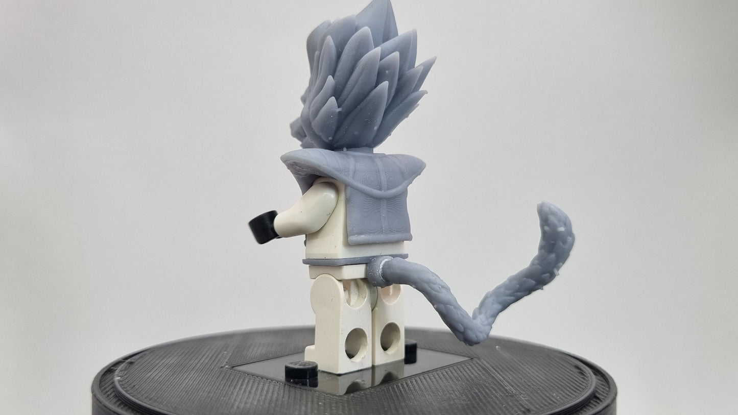 Building toy custom 3D printed ape with armor!
