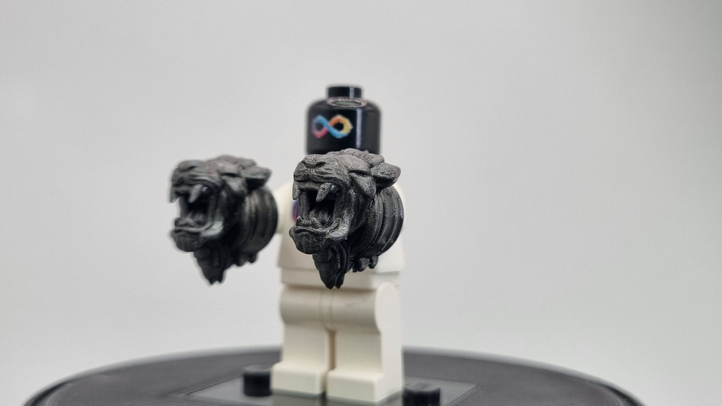 Building toy custom 3D printed painted angry god killing fist weapons!